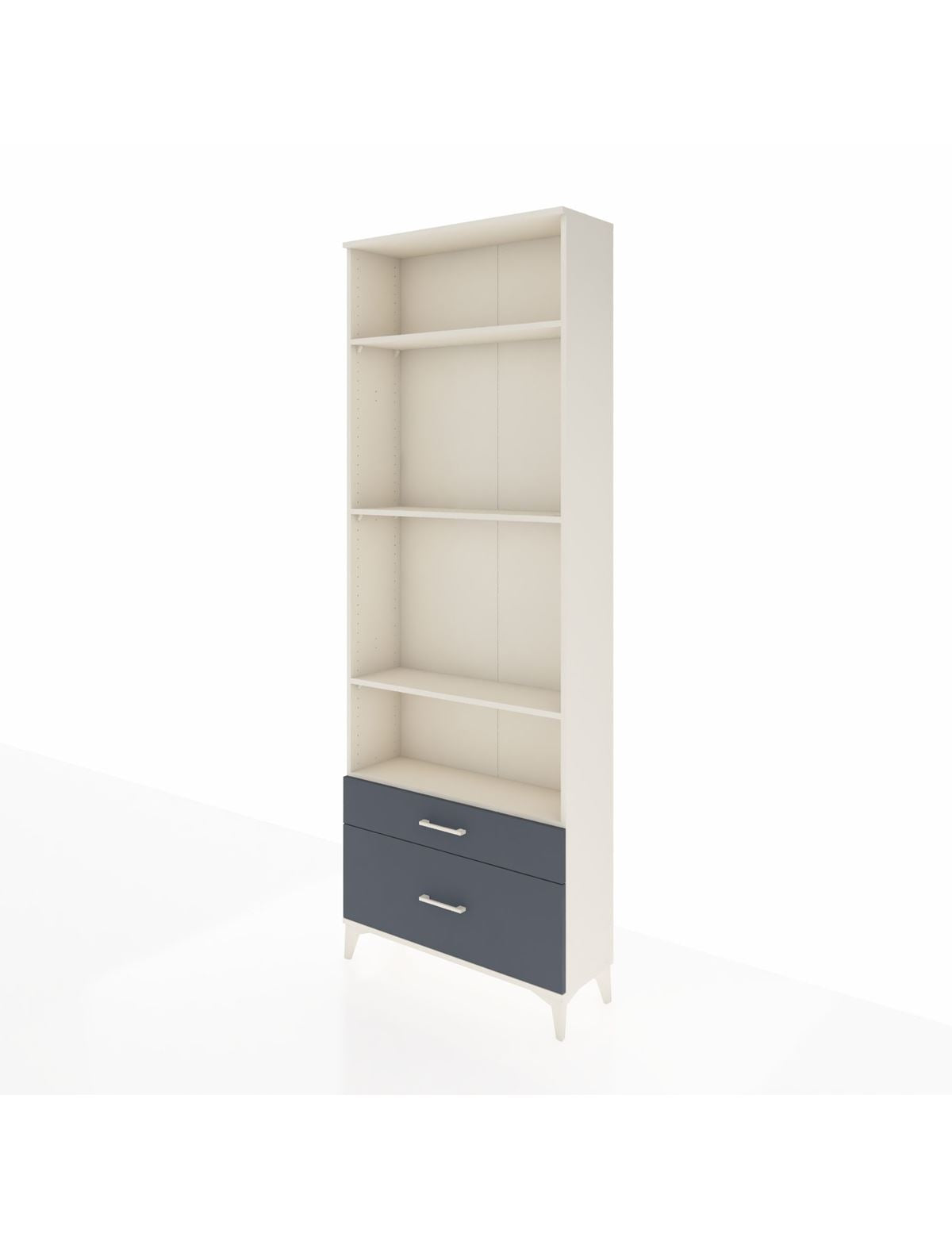 Arges Dolap 4 Raflı 2 Çekmeceli 88x30x243 - S33M004V2A