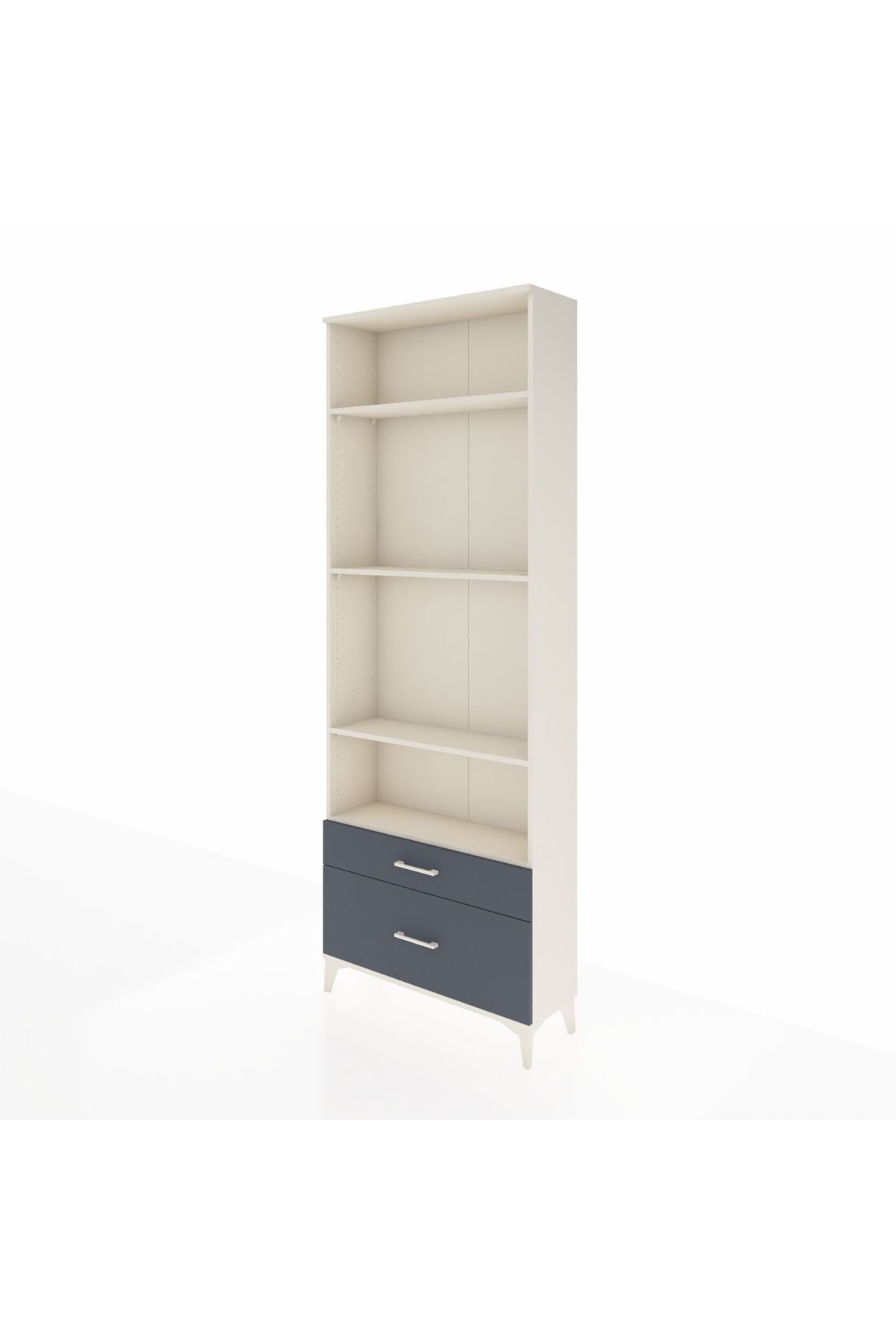 Arges Dolap 4 Raflı 2 Çekmeceli 88x30x243 - S33M004V2A