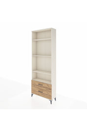 Arges Dolap 4 Raflı 2 Çekmeceli 88x30x243 - S33M004V3A