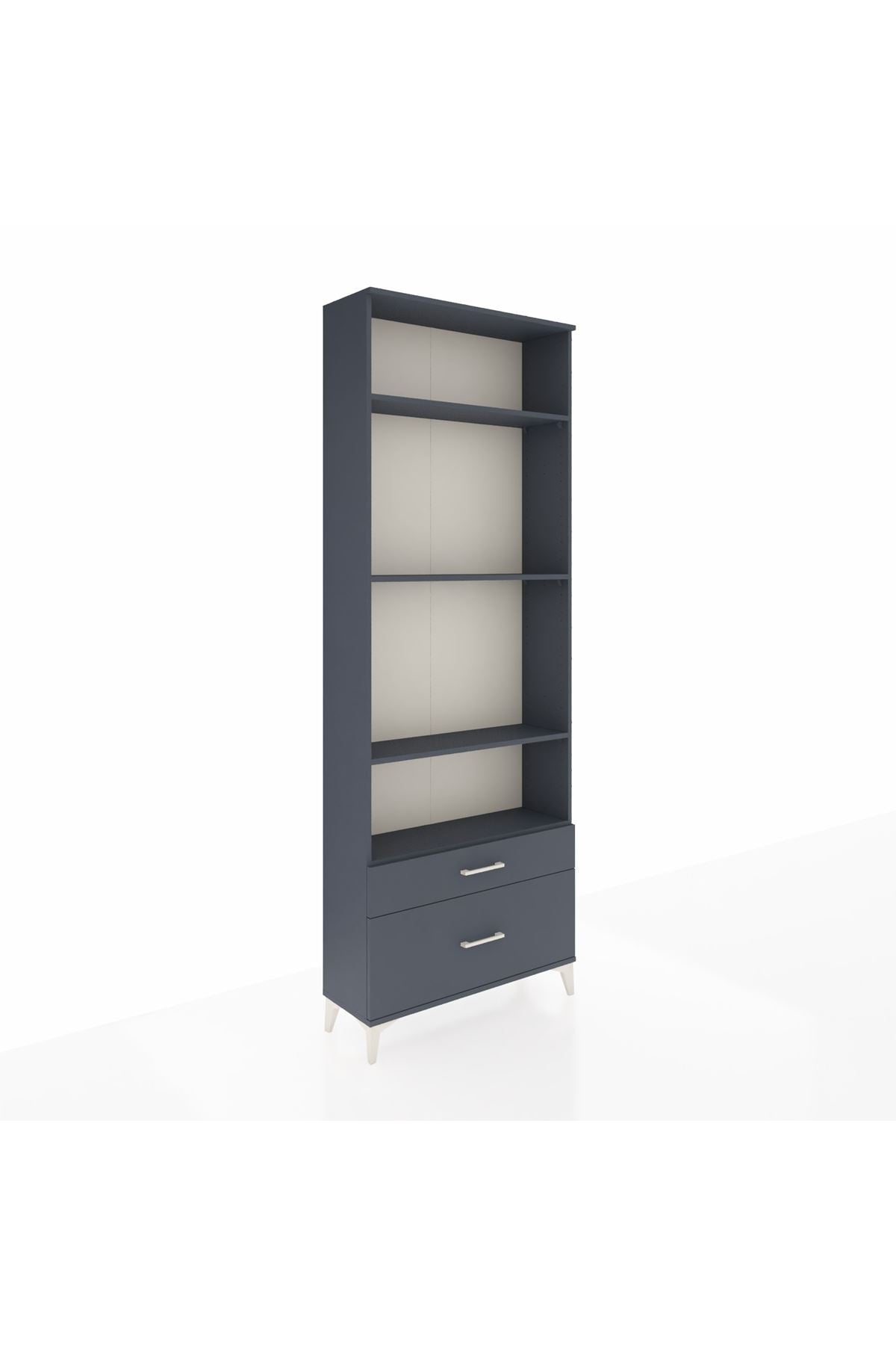 Arges Dolap 4 Raflı 2 Çekmeceli 88x30x243 - S33M004V5A