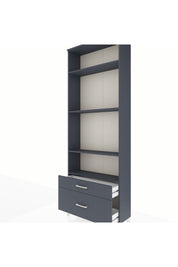 Arges Dolap 4 Raflı 2 Çekmeceli 88x30x243 - S33M004V5A