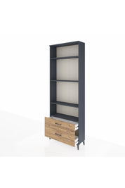 Arges Dolap 4 Raflı 2 Çekmeceli 88x30x243 - S33M004V6A
