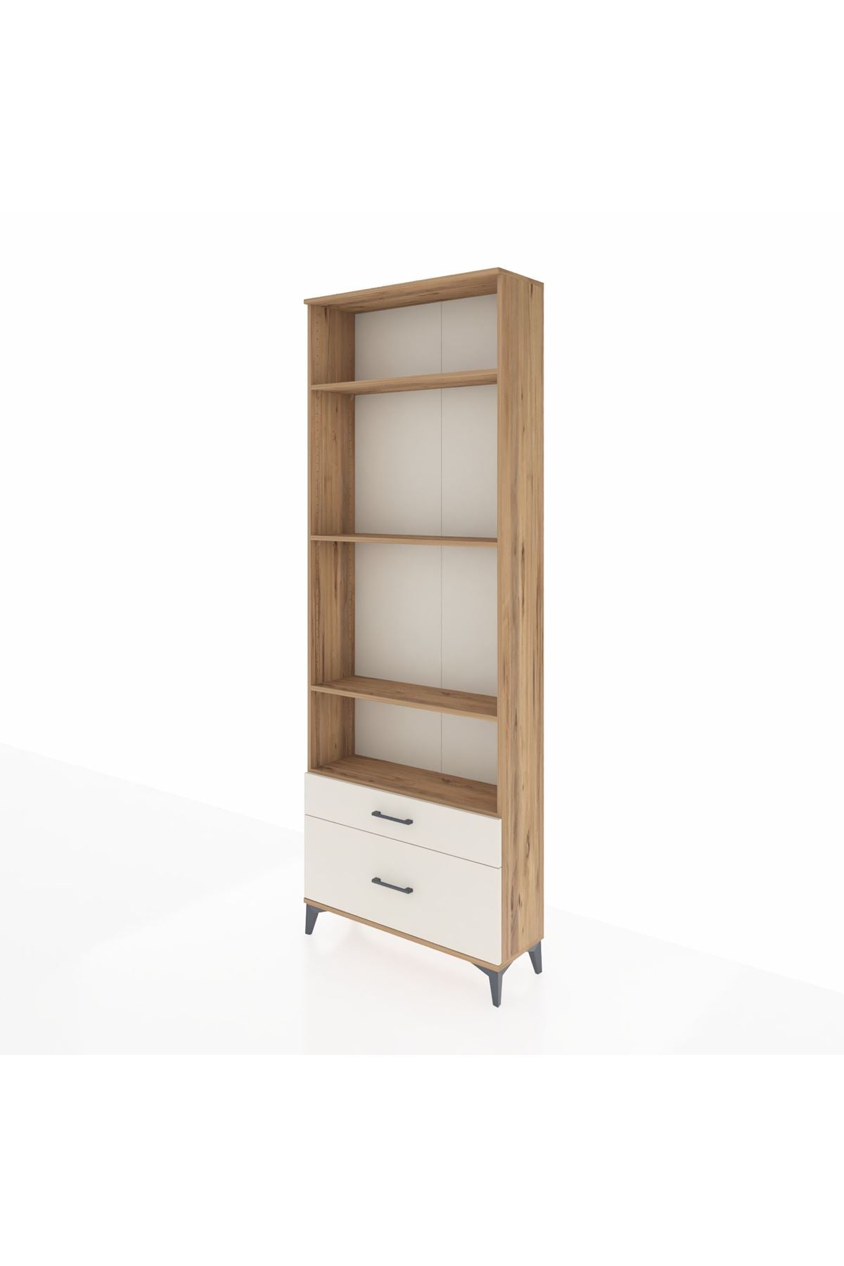 Arges Dolap 4 Raflı 2 Çekmeceli 88x30x243 - S33M004V7A