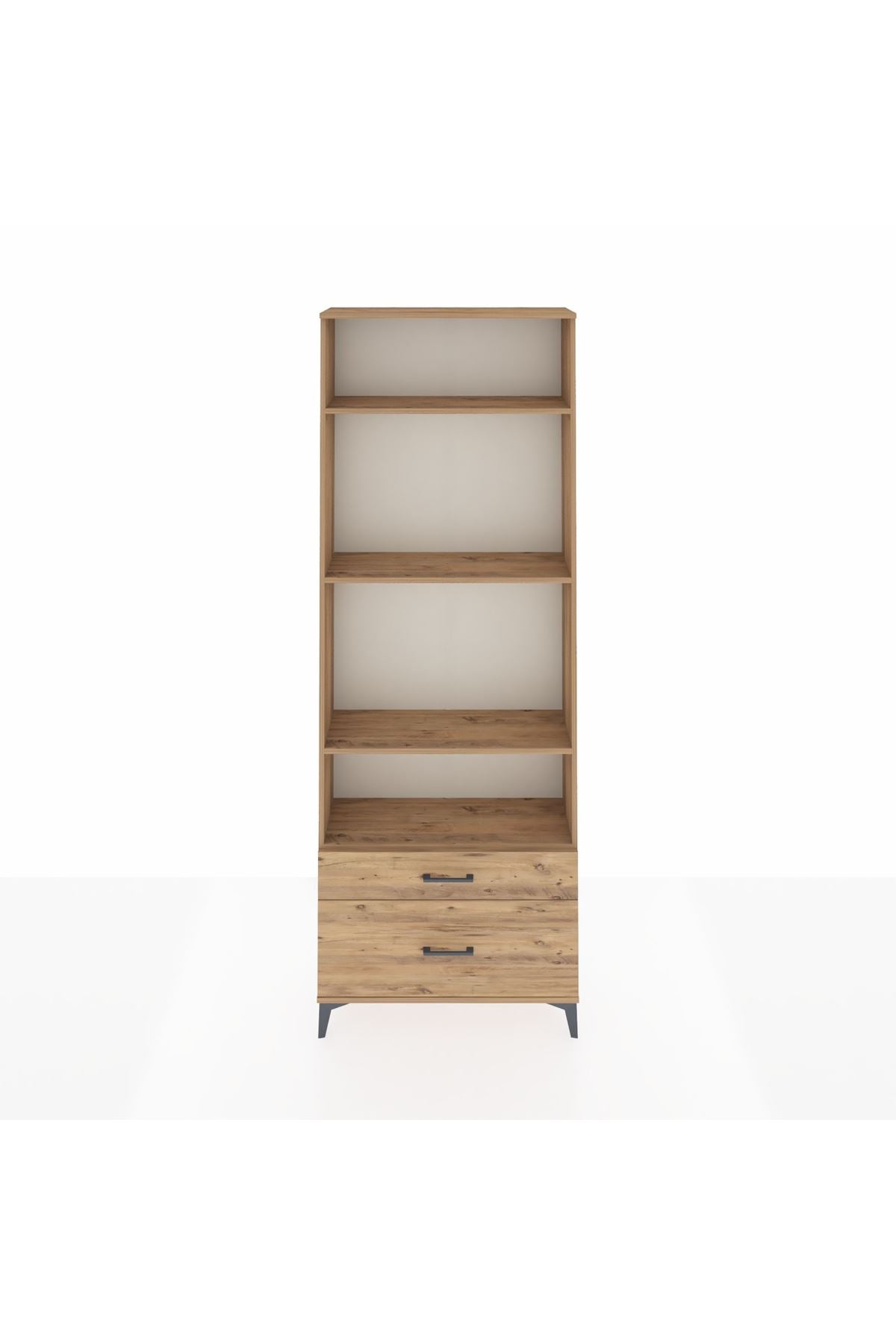 Arges Dolap 4 Raflı 2 Çekmeceli 88x30x243 - S33M004V9A