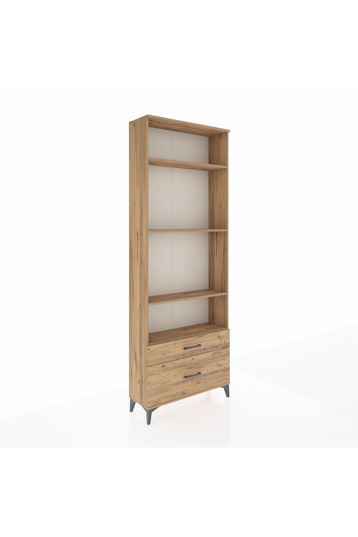 Arges Dolap 4 Raflı 2 Çekmeceli 88x30x243 - S33M004V9A