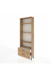 Arges Dolap 4 Raflı 2 Çekmeceli 88x30x243 - S33M004V9A