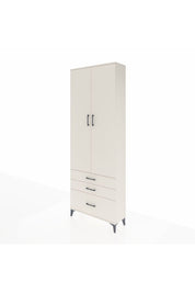 Arges Dolap 4 Raflı 3 Çekmeceli 2 Kapaklı 88x30x243 - S33M005V1A