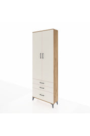 Arges Dolap 4 Raflı 3 Çekmeceli 2 Kapaklı 88x30x243 - S33M005V7A