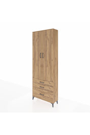 Arges Dolap 4 Raflı 3 Çekmeceli 2 Kapaklı 88x30x243 - S33M005V9A