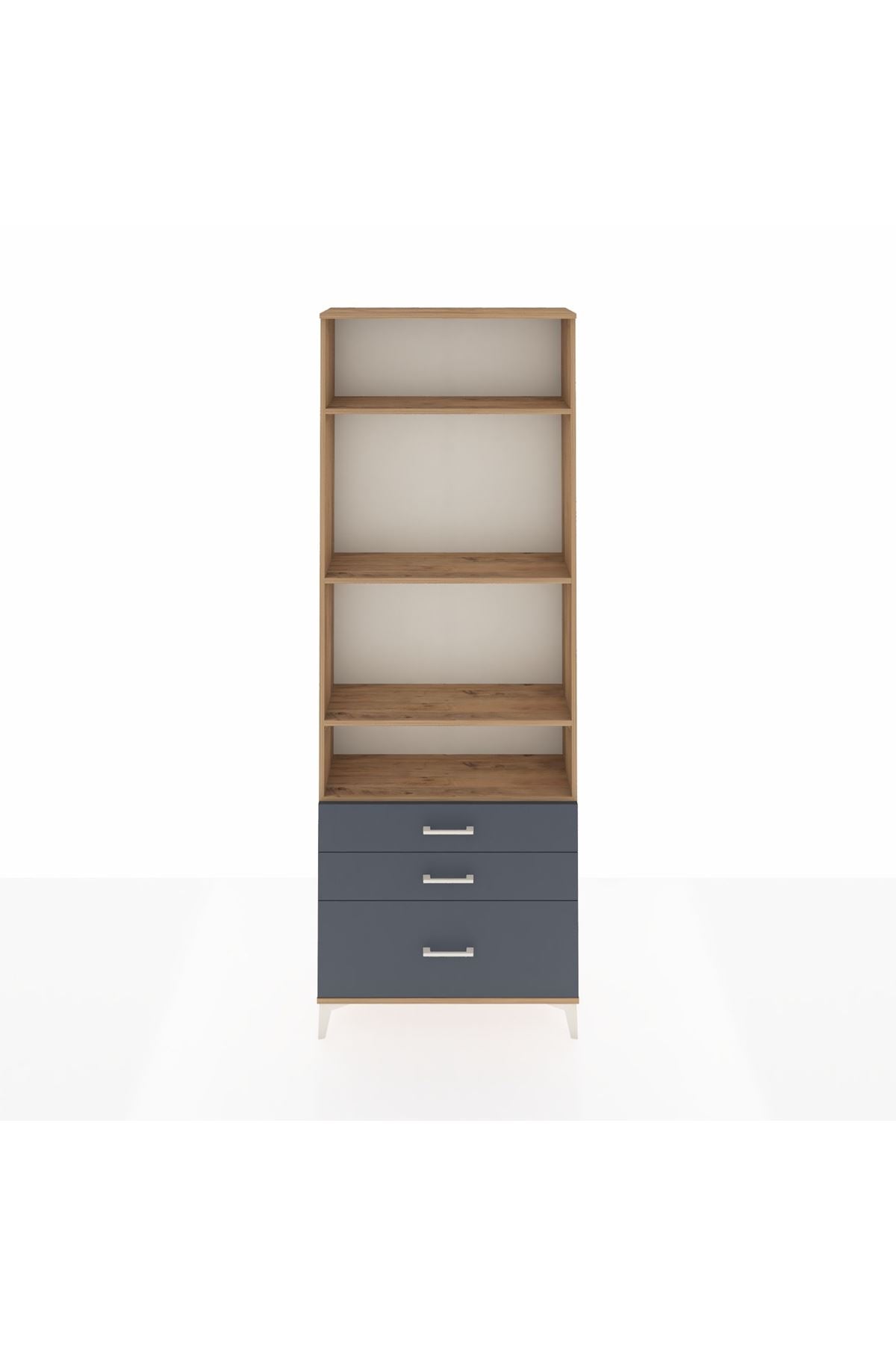 Arges Dolap 4 Raflı 3 Çekmeceli 88x30x243 - S33M006V8A