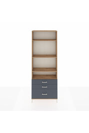 Arges Dolap 4 Raflı 3 Çekmeceli 88x30x243 - S33M006V8A
