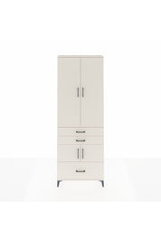 Arges Dolap 4 Raflı 3 Çekmeceli 4 Kapaklı 88x30x243 - S33M007V1A