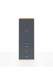 Arges Dolap 4 Raflı 3 Çekmeceli 4 Kapaklı 88x30x243 - S33M007V8A