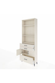 Arges Dolap 4 Raflı 3 Çekmeceli 2 Kapaklı 88x30x243 - S33M008V1A