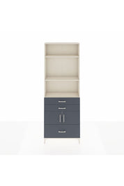 Arges Dolap 4 Raflı 3 Çekmeceli 2 Kapaklı 88x30x243 - S33M008V2A