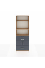 Arges Dolap 4 Raflı 3 Çekmeceli 2 Kapaklı 88x30x243 - S33M008V8A