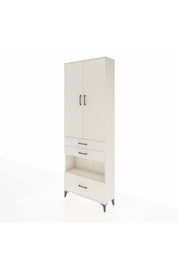 Arges Dolap 4 Raflı 3 Çekmeceli 2 Kapaklı 88x30x243 - S33M009V1A