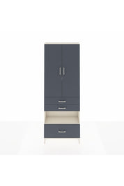 Arges Dolap 4 Raflı 3 Çekmeceli 2 Kapaklı 88x30x243 - S33M009V2A