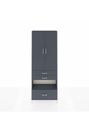 Arges Dolap 4 Raflı 3 Çekmeceli 2 Kapaklı 88x30x243 - S33M009V5A