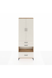 Arges Dolap 4 Raflı 3 Çekmeceli 2 Kapaklı 88x30x243 - S33M009V7A