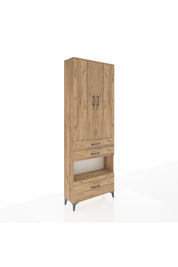 Arges Dolap 4 Raflı 3 Çekmeceli 2 Kapaklı 88x30x243 - S33M009V9A