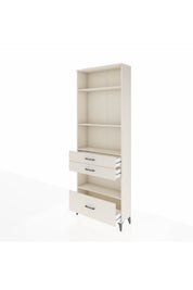 Arges Dolap 4 Raflı 3 Çekmeceli 88x30x243 - S33M010V1A