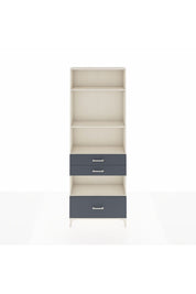 Arges Dolap 4 Raflı 3 Çekmeceli 88x30x243 - S33M010V2A