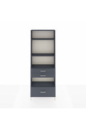 Arges Dolap 4 Raflı 3 Çekmeceli 88x30x243 - S33M010V5A