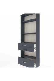 Arges Dolap 4 Raflı 3 Çekmeceli 88x30x243 - S33M010V5A