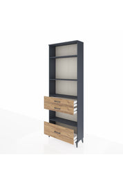 Arges Dolap 4 Raflı 3 Çekmeceli 88x30x243 - S33M010V6A
