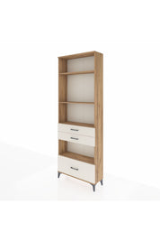 Arges Dolap 4 Raflı 3 Çekmeceli 88x30x243 - S33M010V7A