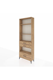 Arges Dolap 4 Raflı 3 Çekmeceli 88x30x243 - S33M010V9A