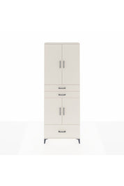 Arges Dolap 5 Raflı 3 Çekmeceli 4 Kapaklı 88x30x243 - S33M011V1A
