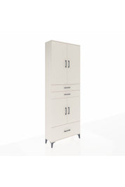 Arges Dolap 5 Raflı 3 Çekmeceli 4 Kapaklı 88x30x243 - S33M011V1A