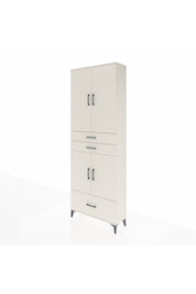 Arges Dolap 5 Raflı 3 Çekmeceli 4 Kapaklı 88x30x243 - S33M011V1A