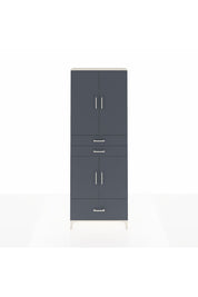 Arges Dolap 5 Raflı 3 Çekmeceli 4 Kapaklı 88x30x243 - S33M011V2A
