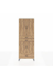 Arges Dolap 5 Raflı 3 Çekmeceli 4 Kapaklı 88x30x243 - S33M011V3A