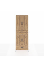 Arges Dolap 5 Raflı 3 Çekmeceli 4 Kapaklı 88x30x243 - S33M011V9A