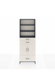 Arges Dolap 5 Raflı 3 Çekmeceli 2 Kapaklı 88x30x243 - S33M012V4A