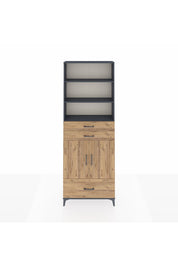 Arges Dolap 5 Raflı 3 Çekmeceli 2 Kapaklı 88x30x243 - S33M012V6A