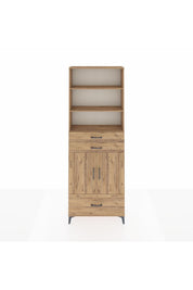 Arges Dolap 5 Raflı 3 Çekmeceli 2 Kapaklı 88x30x243 - S33M012V9A