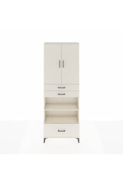 Arges Dolap 5 Raflı 3 Çekmeceli 2 Kapaklı 88x30x243 - S33M013V1A
