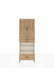 Arges Dolap 5 Raflı 3 Çekmeceli 2 Kapaklı 88x30x243 - S33M013V3A