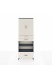 Arges Dolap 5 Raflı 3 Çekmeceli 2 Kapaklı 88x30x243 - S33M013V4A