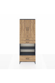 Arges Dolap 5 Raflı 3 Çekmeceli 2 Kapaklı 88x30x243 - S33M013V6A