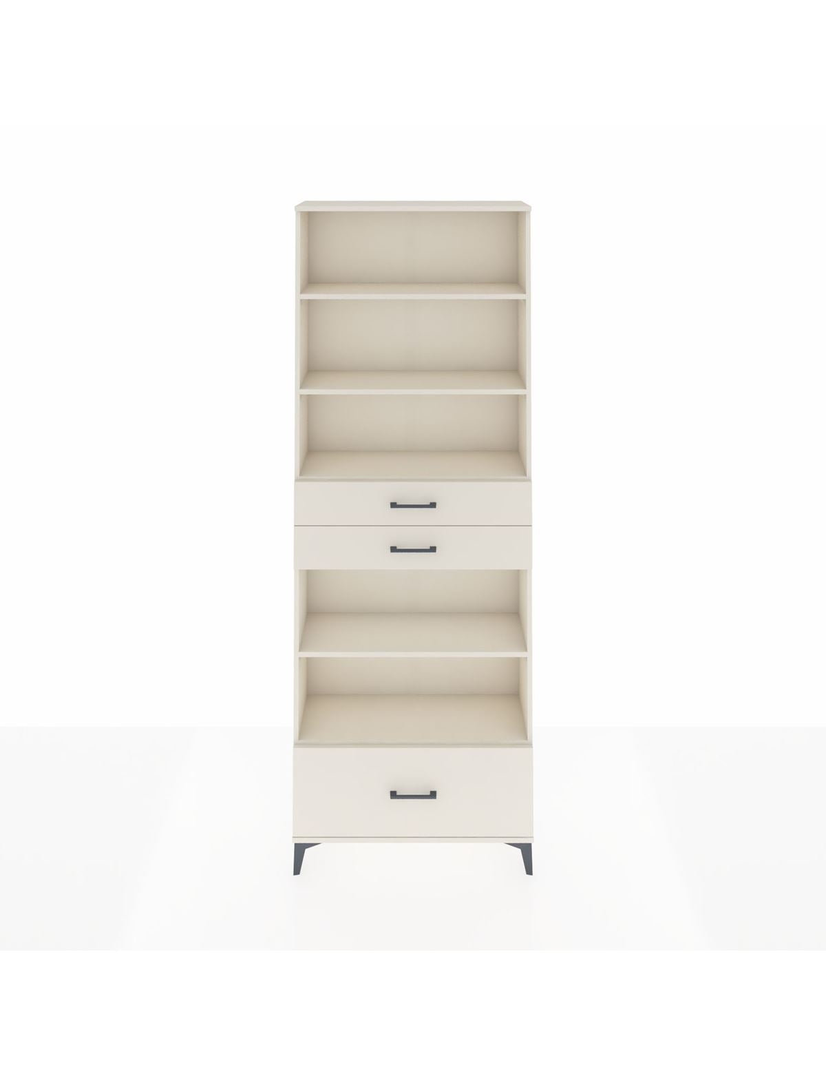 Arges Dolap 5 Raflı 3 Çekmeceli 88x30x243 - S33M014V1A