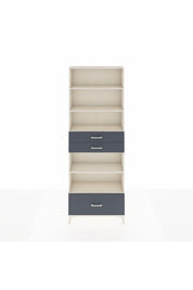 Arges Dolap 5 Raflı 3 Çekmeceli 88x30x243 - S33M014V2A