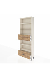 Arges Dolap 5 Raflı 3 Çekmeceli 88x30x243 - S33M014V3A