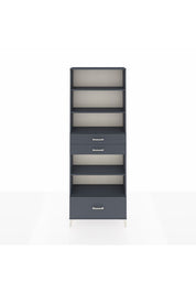 Arges Dolap 5 Raflı 3 Çekmeceli 88x30x243 - S33M014V5A
