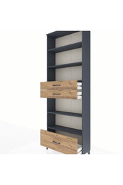 Arges Dolap 5 Raflı 3 Çekmeceli 88x30x243 - S33M014V6A